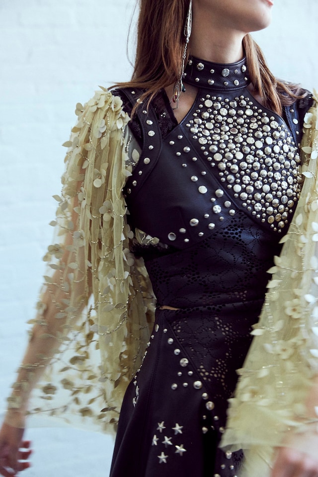 Backstage at Rodarte SS17 13