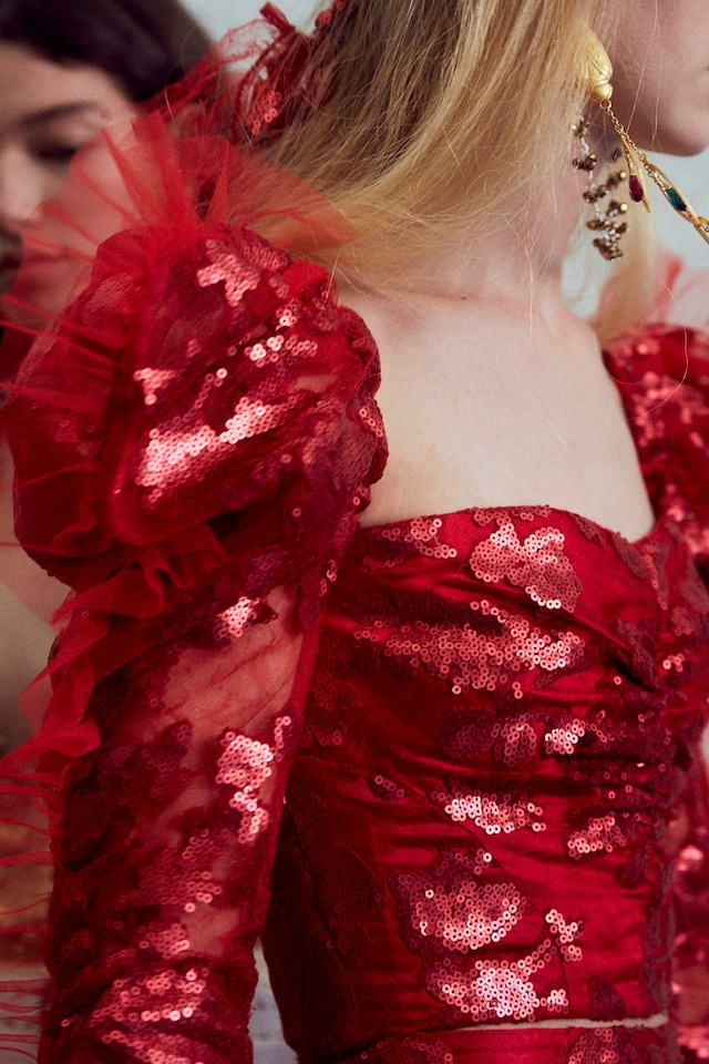 Backstage at Rodarte SS17 30