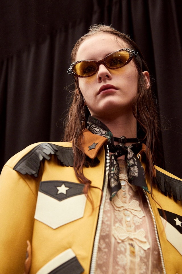 Coach SS17 womenswear NYFW Dazed backstage 0