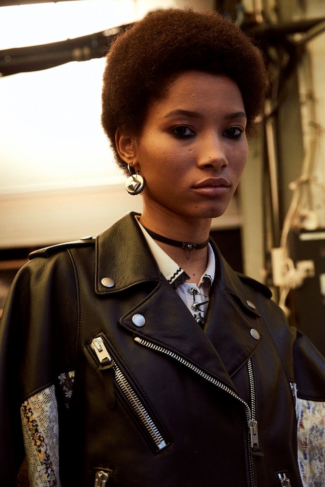 Coach SS17 womenswear NYFW Dazed backstage 11