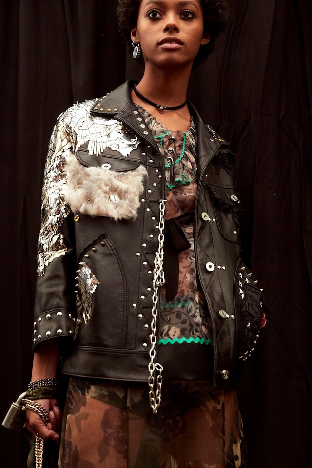 Coach SS17 womenswear NYFW Dazed backstage 17