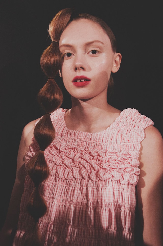 Molly Goddard SS17 womenswear backstage Dazed 2