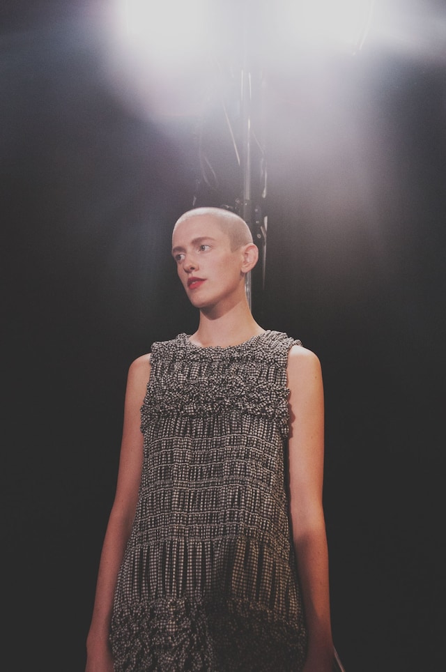 Molly Goddard SS17 womenswear backstage Dazed 4