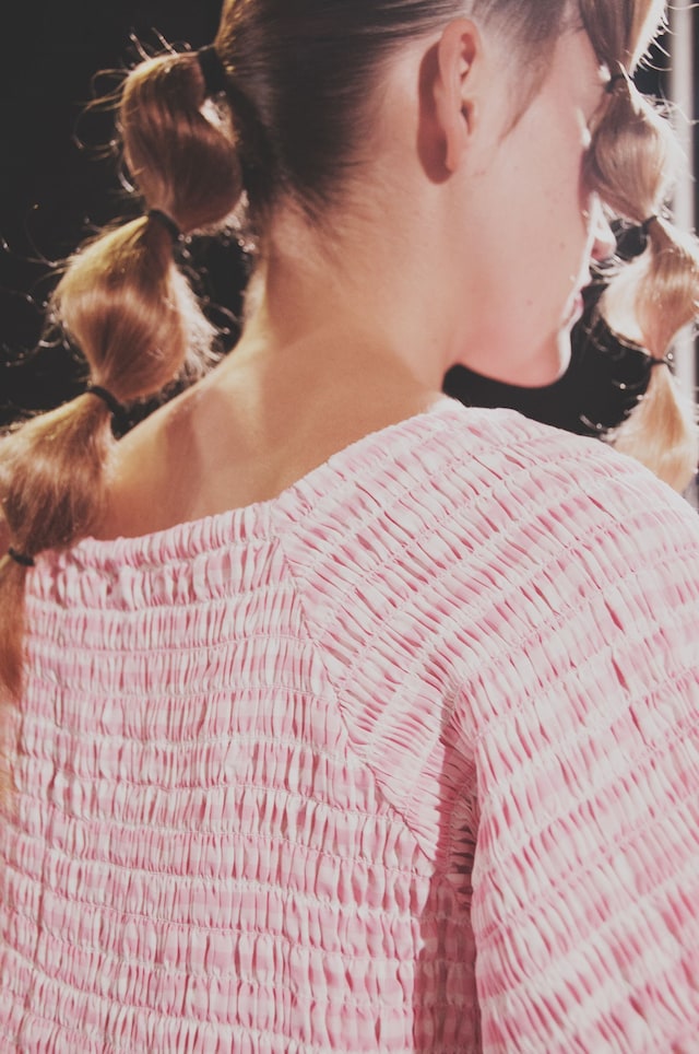 Molly Goddard SS17 womenswear backstage Dazed 20