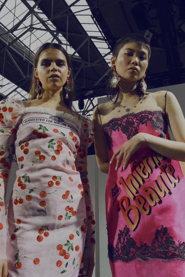 Mimi Wade at Fashion East SS17 2