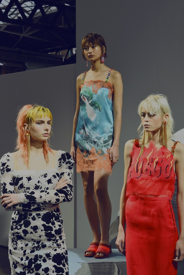 Mimi Wade at Fashion East SS17 8