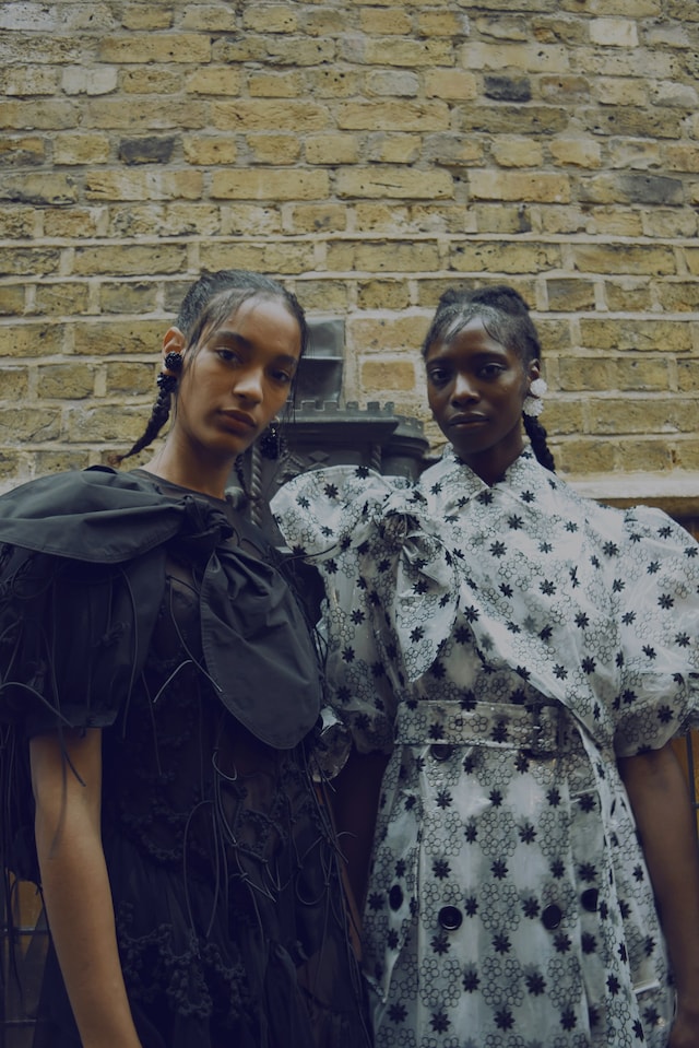 Backstage at Simone Rocha SS17 9
