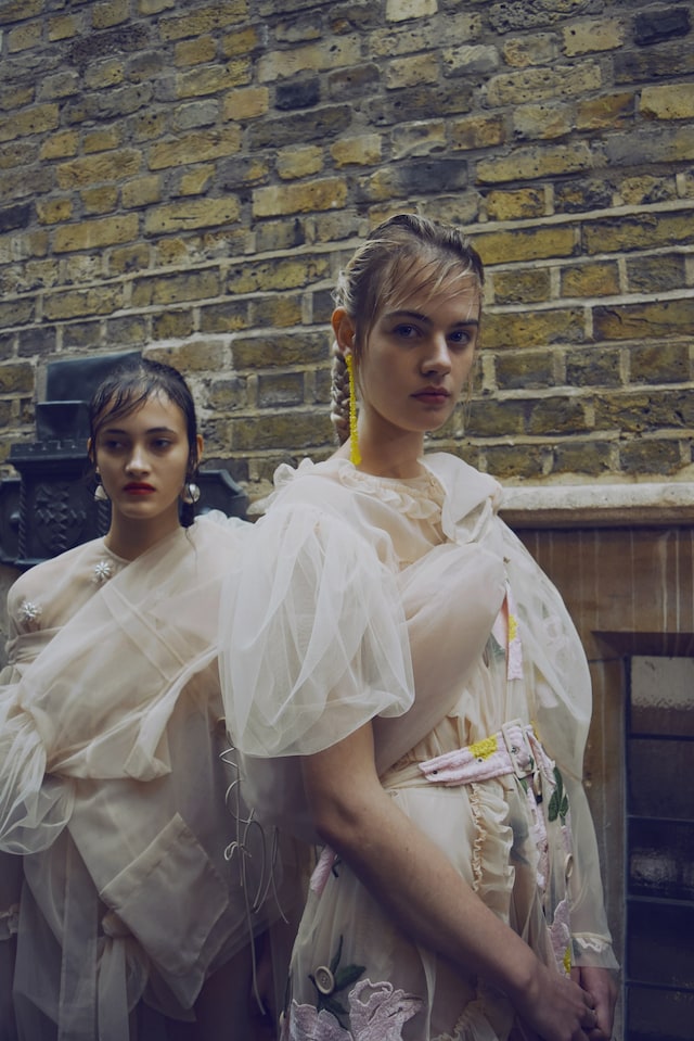 Backstage at Simone Rocha SS17 12
