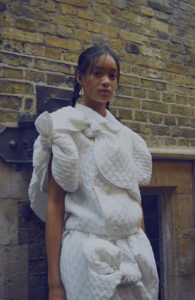 Backstage at Simone Rocha SS17 16