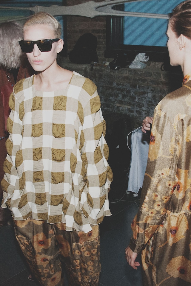 Backstage at Paul Smith SS17 7