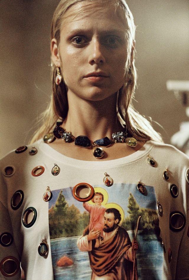 Backstage at Christopher Kane SS17 LFW Dazed 29