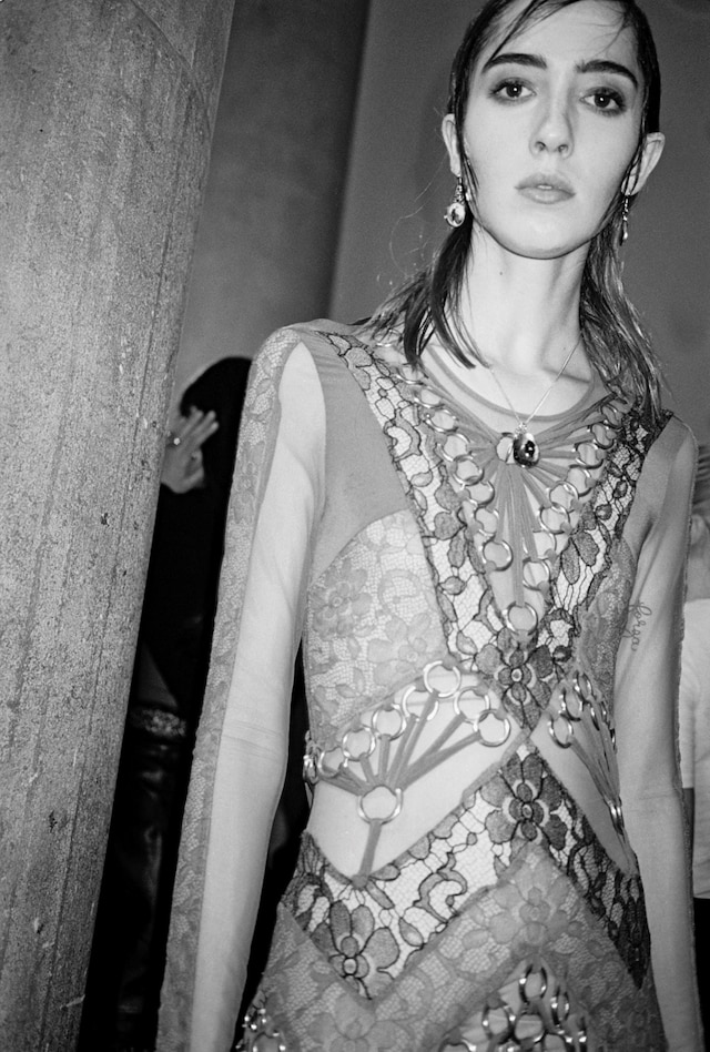 Backstage at Christopher Kane SS17 LFW Dazed 16