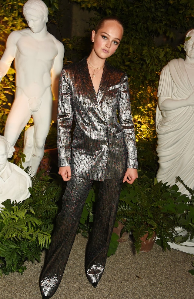 Jean Campell attending Burberry and Dazed Party at 4
