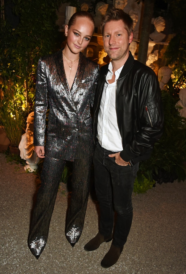 Christopher Bailey and Jean Campbell attending Bur 0