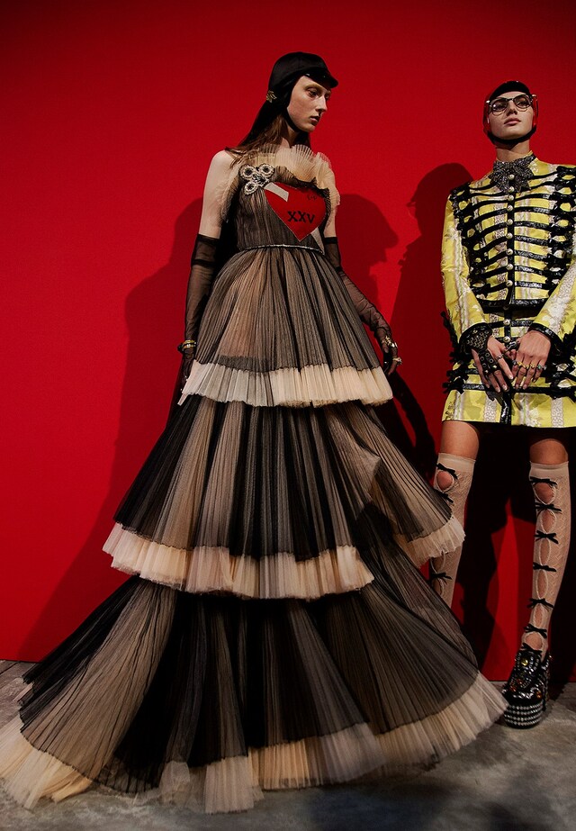 Backstage at Gucci SS17 MFW Dazed 2