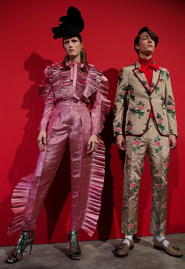 Backstage at Gucci SS17 MFW Dazed 5