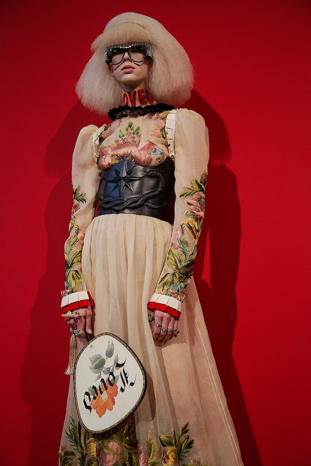 Backstage at Gucci SS17 MFW Dazed 6