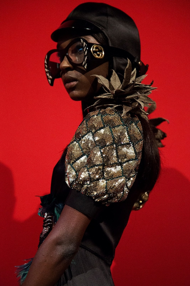 Backstage at Gucci SS17 MFW Dazed 25