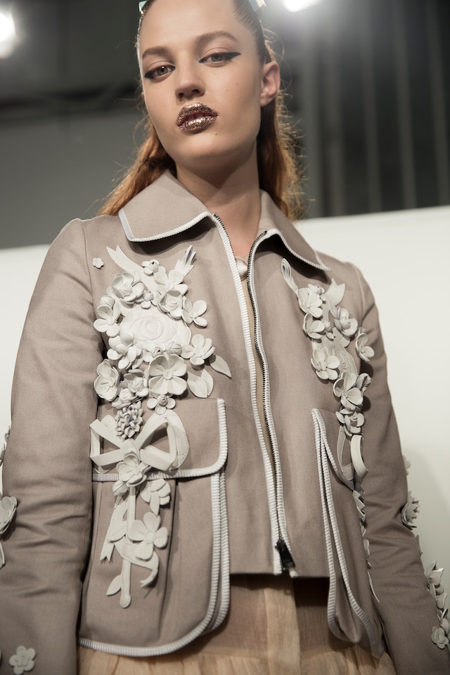 Backstage at Fendi SS17 MFW Dazed 3