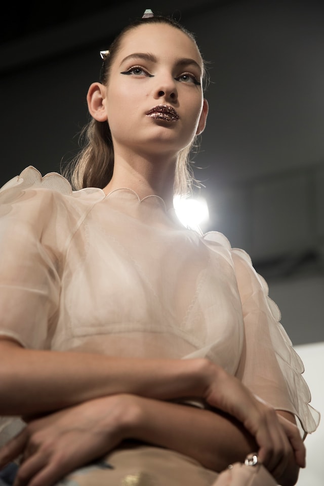 Backstage at Fendi SS17 MFW Dazed 1