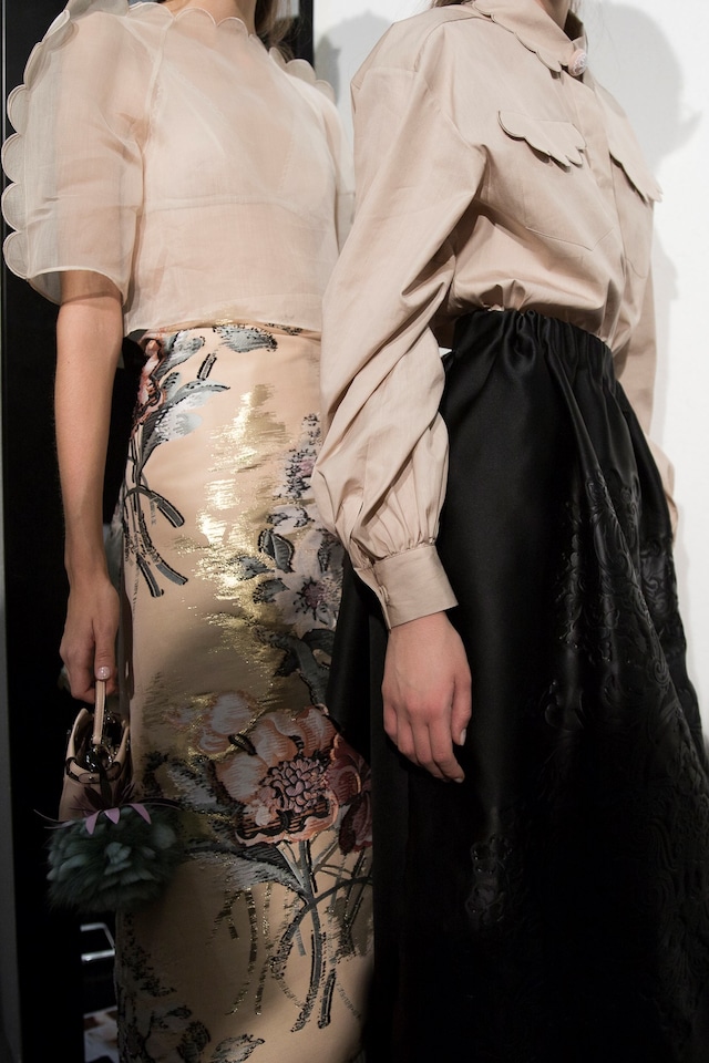 Backstage at Fendi SS17 MFW Dazed 10