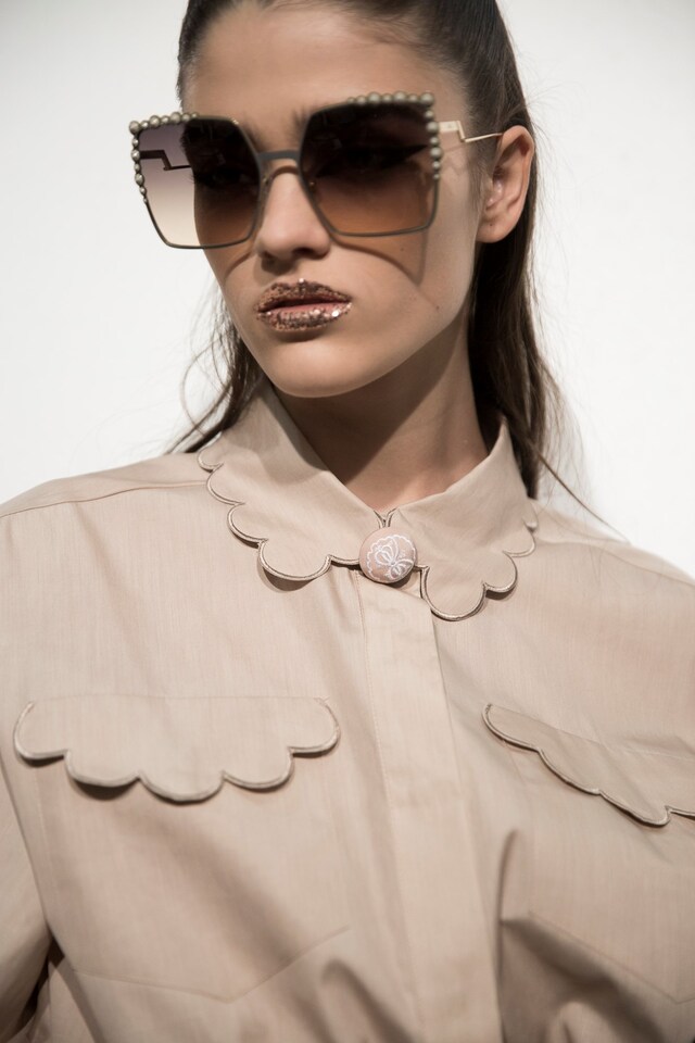 Backstage at Fendi SS17 MFW Dazed 17