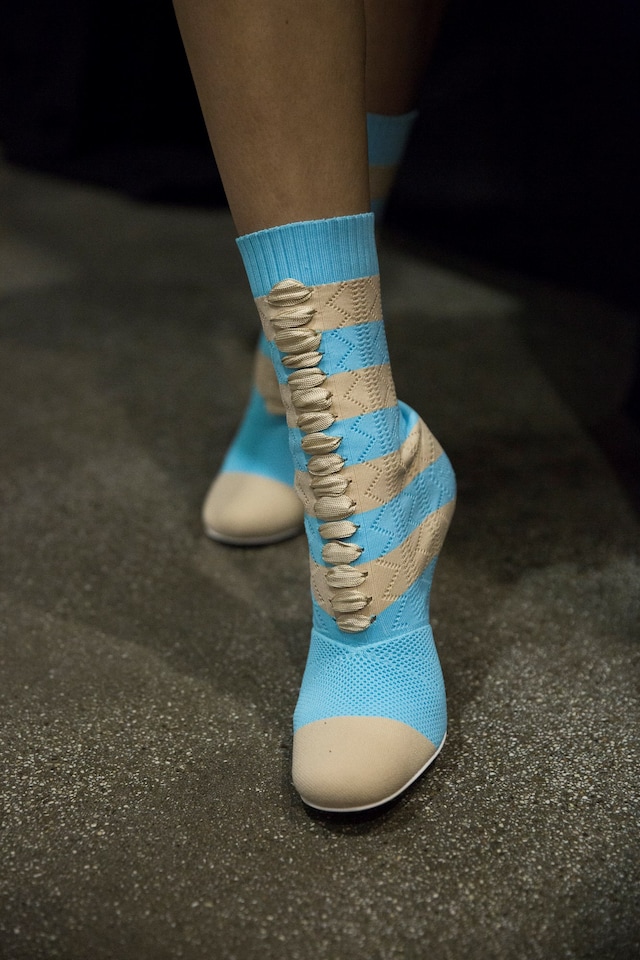 Backstage at Fendi SS17 MFW Dazed 24