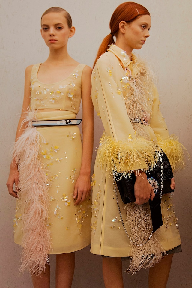 Backstage at Prada SS17 MFW Dazed 0