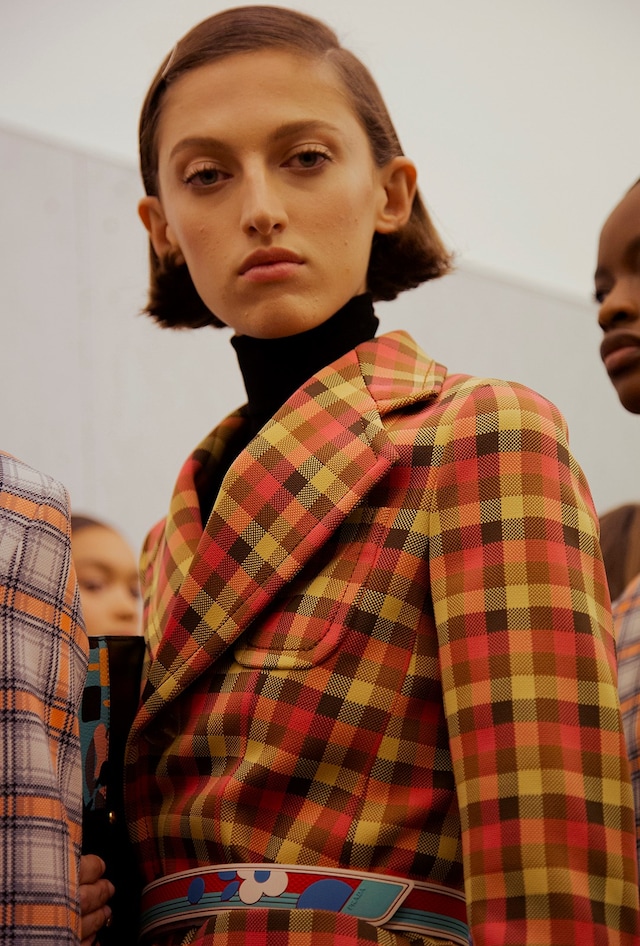 Backstage at Prada SS17 MFW Dazed 22