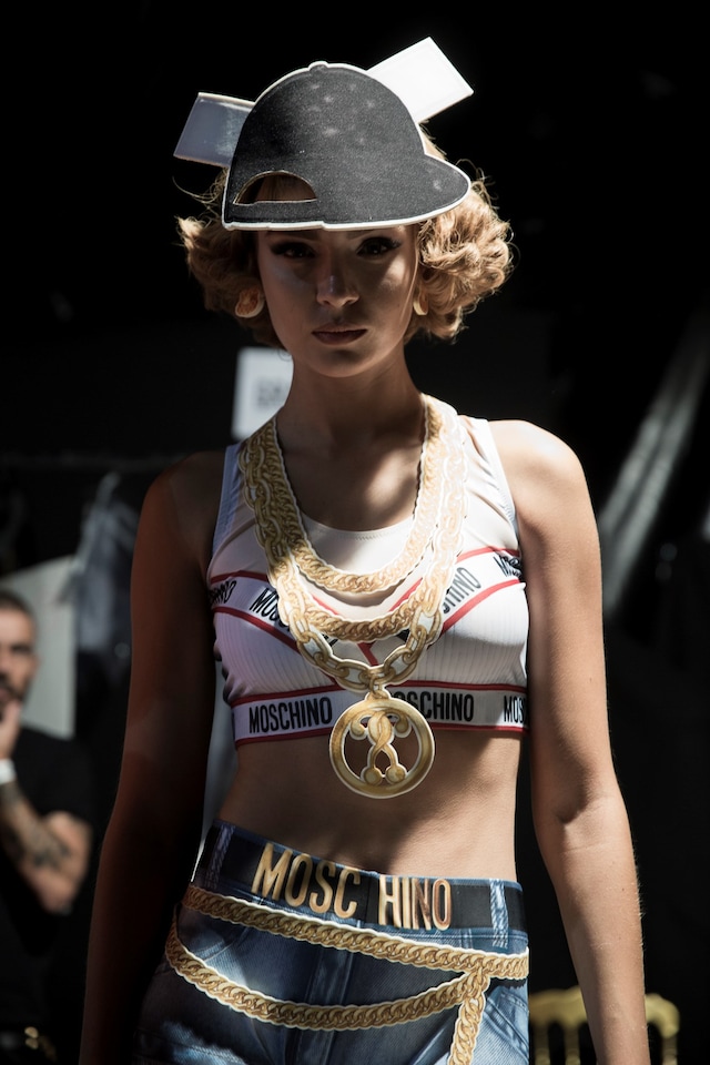 Moschino SS17 womenswear Milan Dazed backstage 0