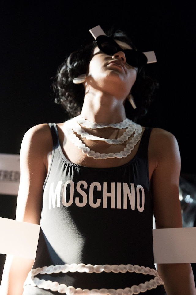 Moschino SS17 womenswear Milan Dazed backstage 16