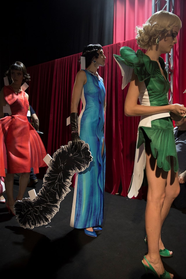 Moschino SS17 womenswear Milan Dazed backstage 21