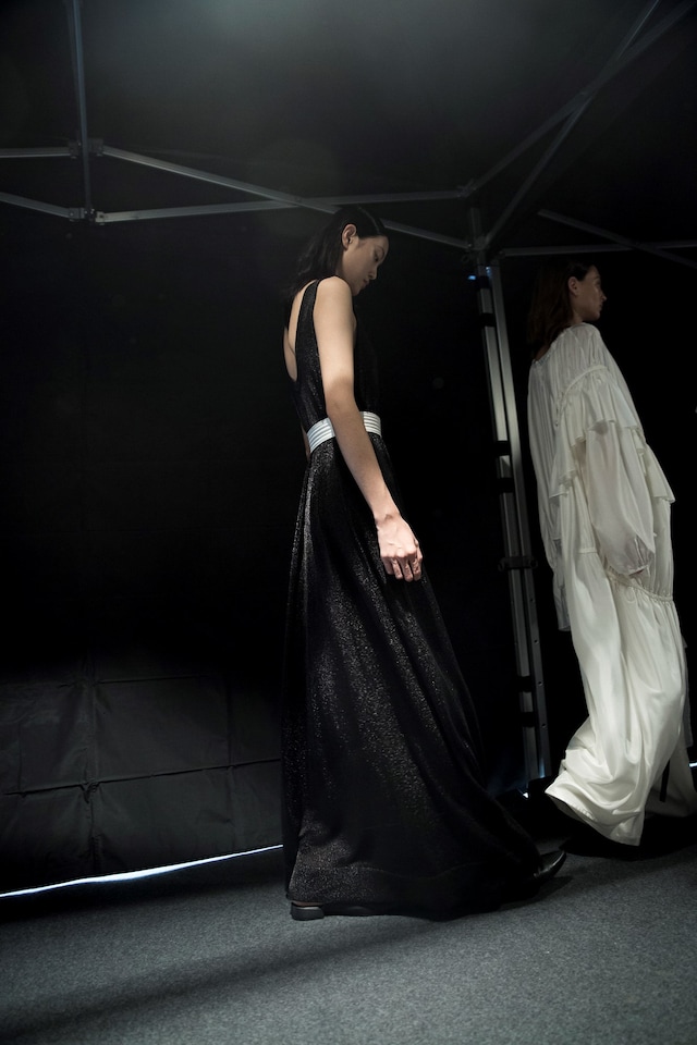 Backstage at Krizia SS17 MFW Dazed 9