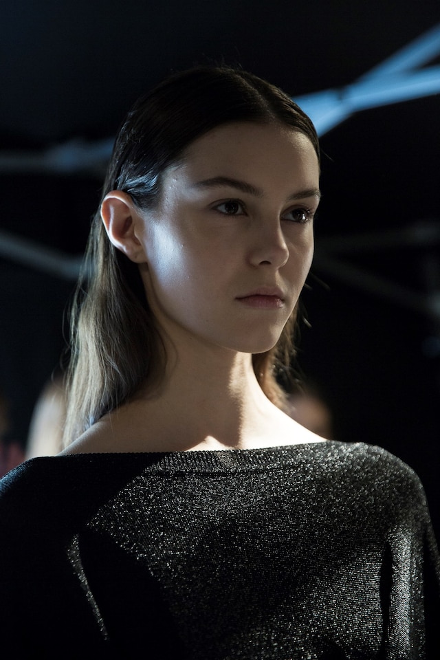 Backstage at Krizia SS17 MFW Dazed 20