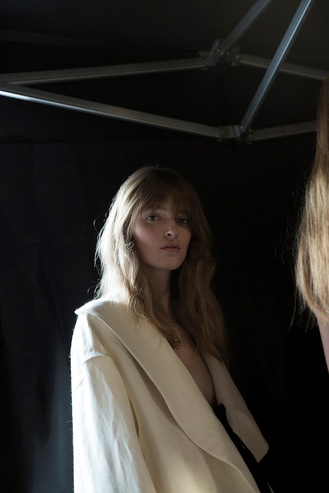 Backstage at Krizia SS17 MFW Dazed 19