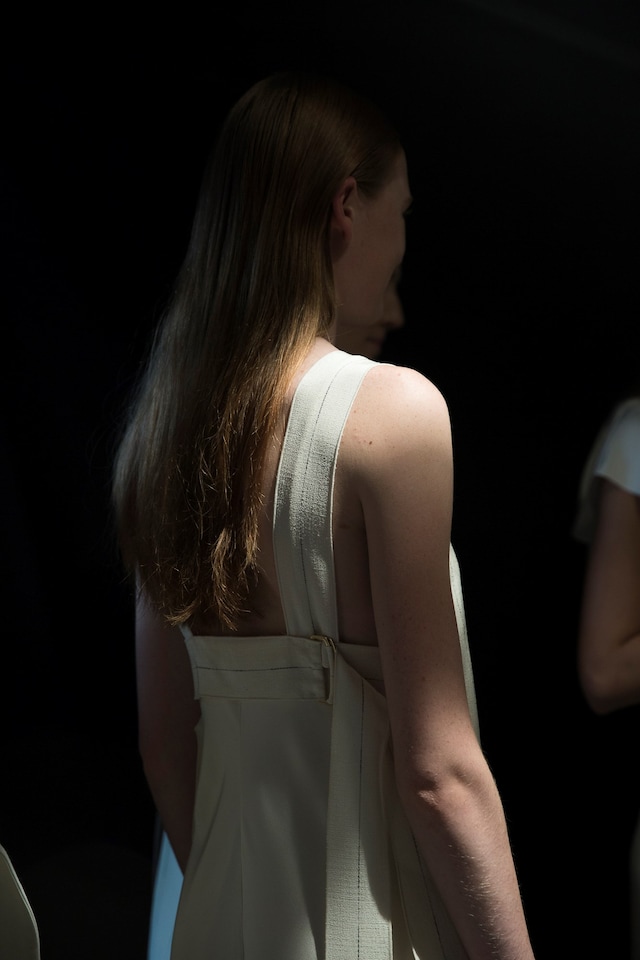 Backstage at Krizia SS17 MFW Dazed 21