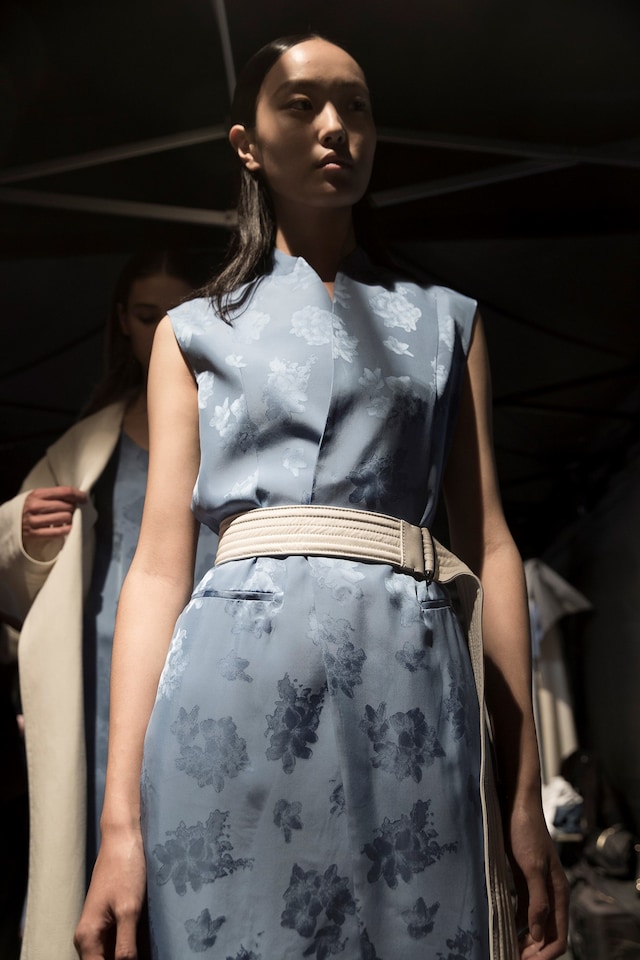 Backstage at Krizia SS17 MFW Dazed 0
