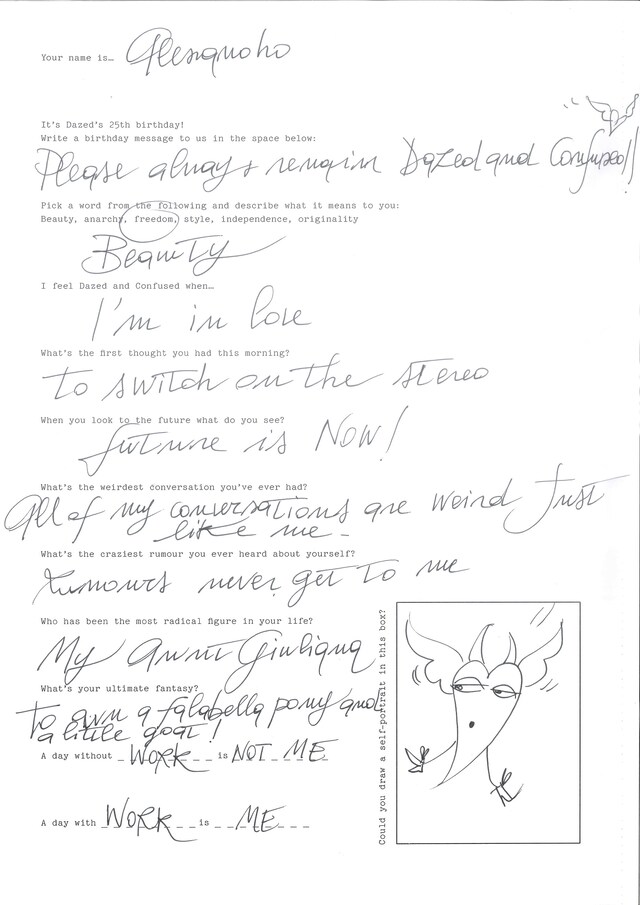 Handwritten Birthday Notes – Autumn/Winter 2016 3