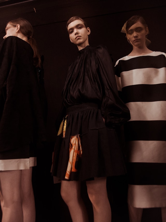 Backstage at Dries Van Noten SS17 4