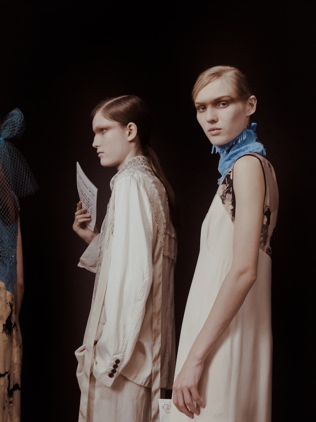 Backstage at Dries Van Noten SS17 14
