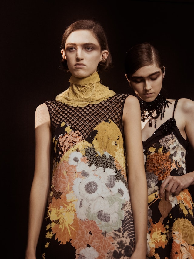 Backstage at Dries Van Noten SS17 2