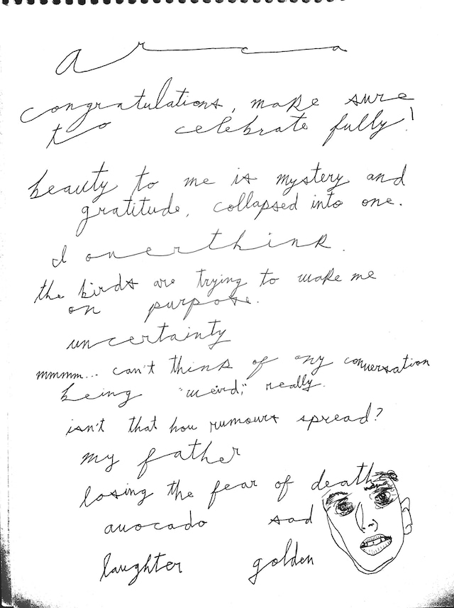 Handwritten Birthday Notes – Autumn/Winter 2016 16