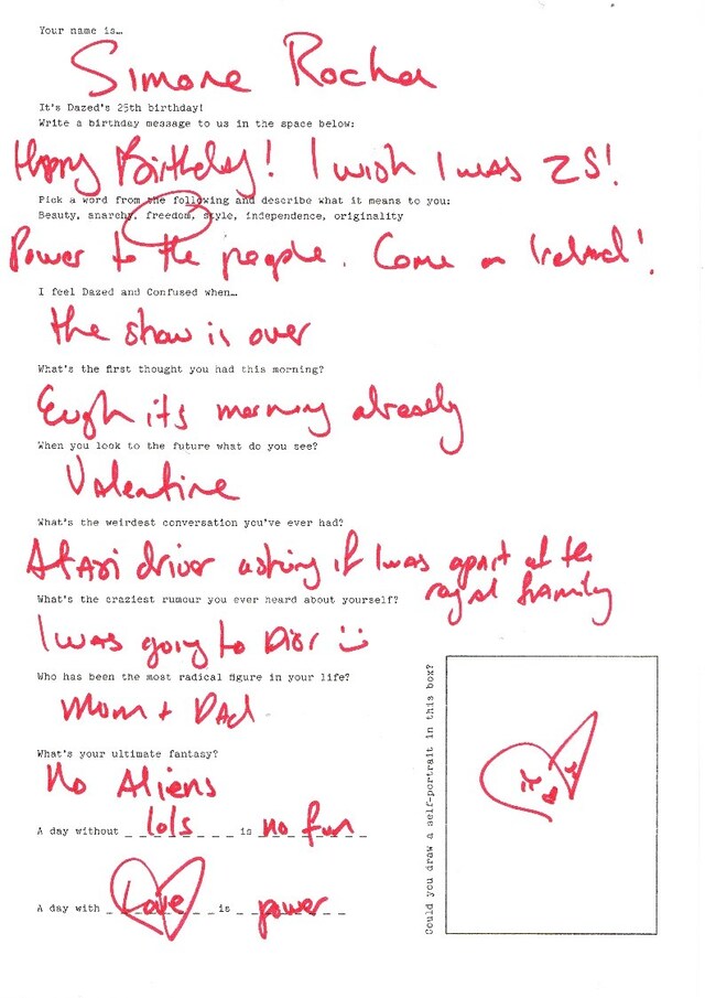 Handwritten Birthday Notes – Autumn/Winter 2016 21