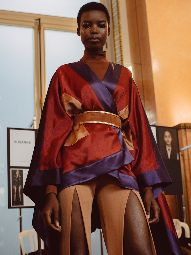 Balmain SS17 Paris womenswear backstage Dazed 0