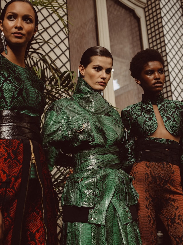 Balmain SS17 Paris womenswear backstage Dazed 4