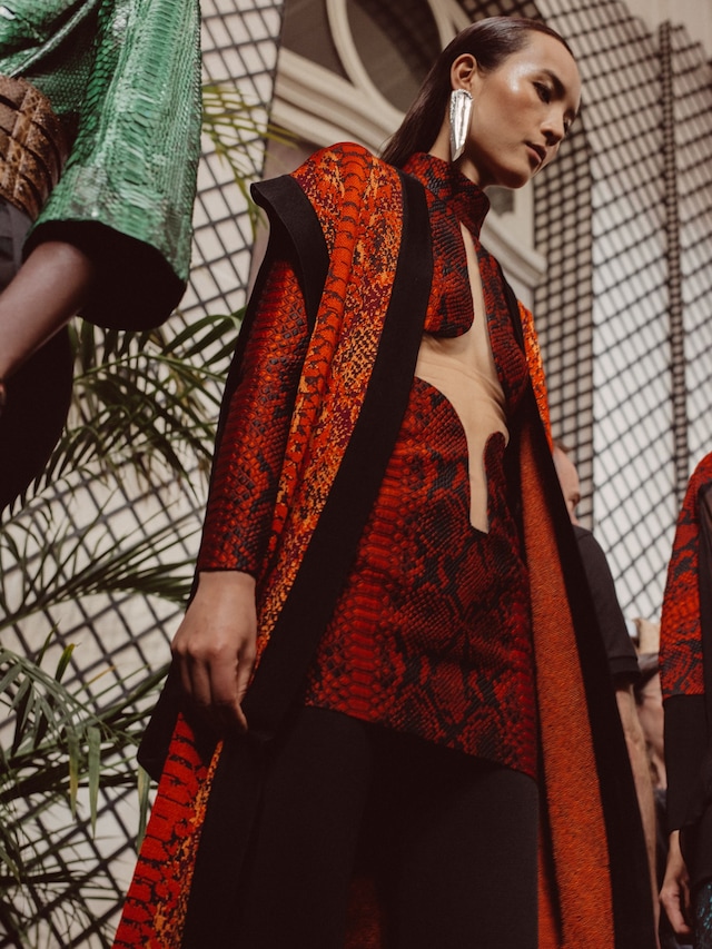 Balmain SS17 Paris womenswear backstage Dazed 7