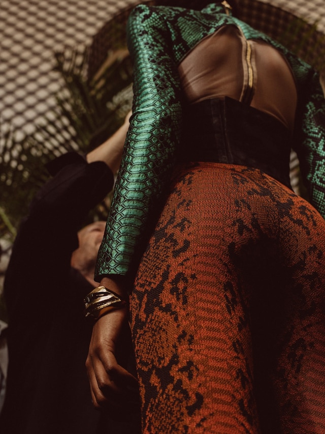 Balmain SS17 Paris womenswear backstage Dazed 25