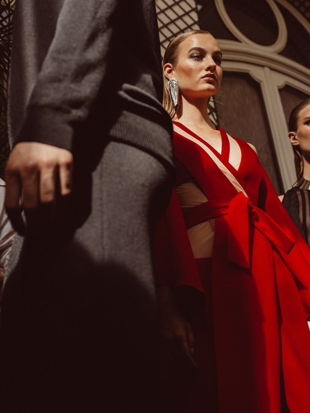 Balmain SS17 Paris womenswear backstage Dazed 20