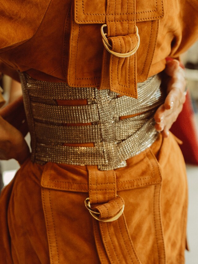 Balmain SS17 Paris womenswear backstage Dazed 26