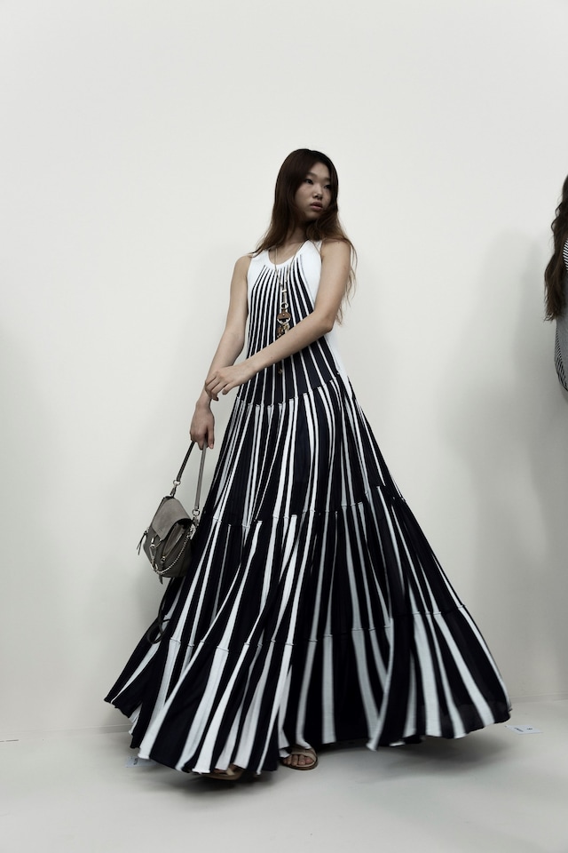 Backstage at Chloé SS17 PFW Dazed 1